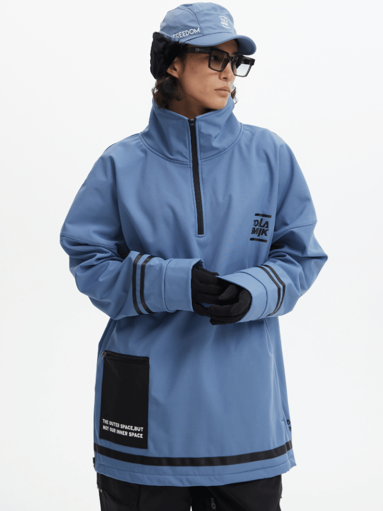 Tolasmik Parker Pullover - Unisex Blue Tolasmik | Snowears.com