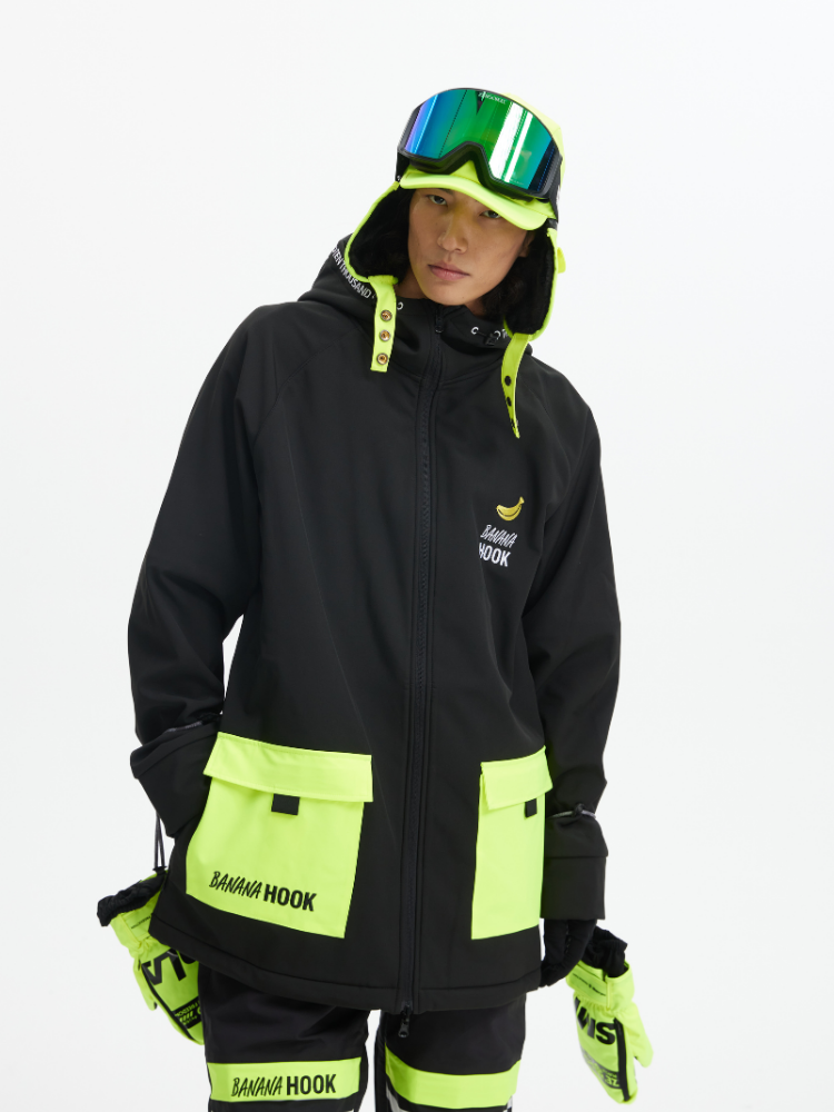 Tolasmik X Banana Hook Colorblock Collar Jacket - Women's Tolasmik | Snowears.com