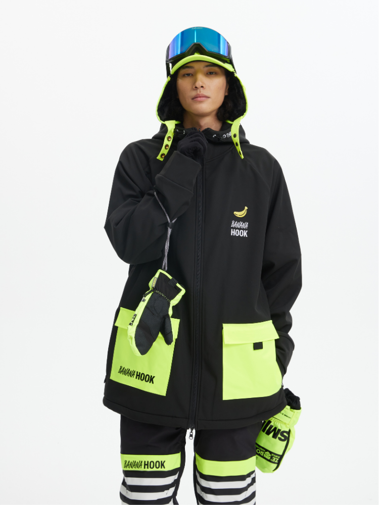 Tolasmik X Banana Hook Colorblock Collar Jacket - Women's Tolasmik | Snowears.com