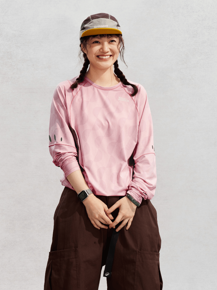 TurtleRabbit Pulse Long Sleeve Shirt – Women's Pink TurtleRabbit | Snowears.com