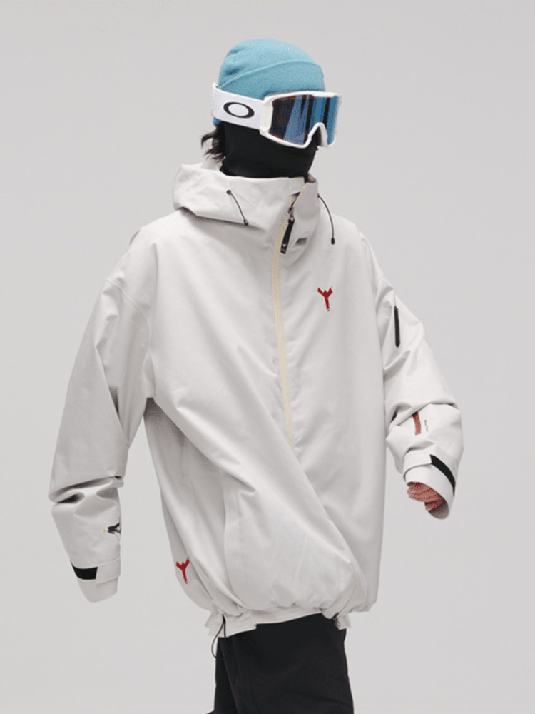 Winter Ticket 3L Whiteout RECCO® Ski Jacket - Unisex Winter Ticket | Snowears.com