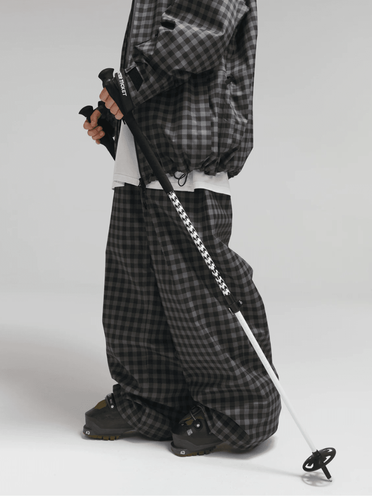 Winter Ticket Carbon Fiber Adjustable Ski Poles Winter Ticket | Snowears.com