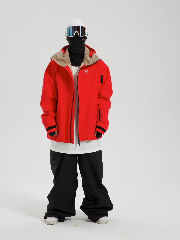 Winter Ticket Freeski Oversized Shell Jacket - Unisex - Snowears- Jackets