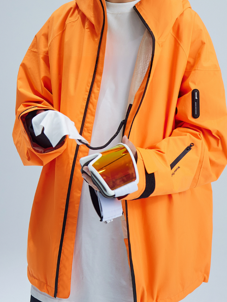 Winter Ticket Freeski Oversized Shell Jacket - Unisex - Snowears- Jackets