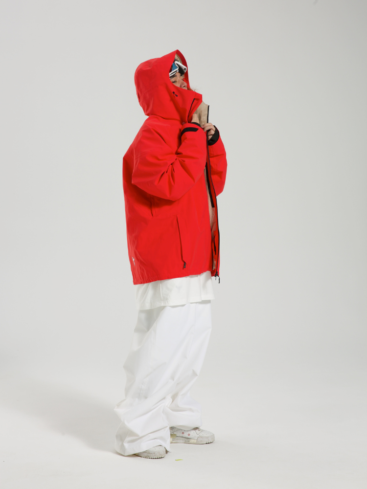 Winter Ticket Freeski Oversized Shell Jacket - Unisex - Snowears- Jackets