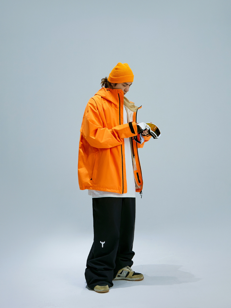 Winter Ticket Freeski Oversized Shell Jacket - Unisex - Snowears- Jackets