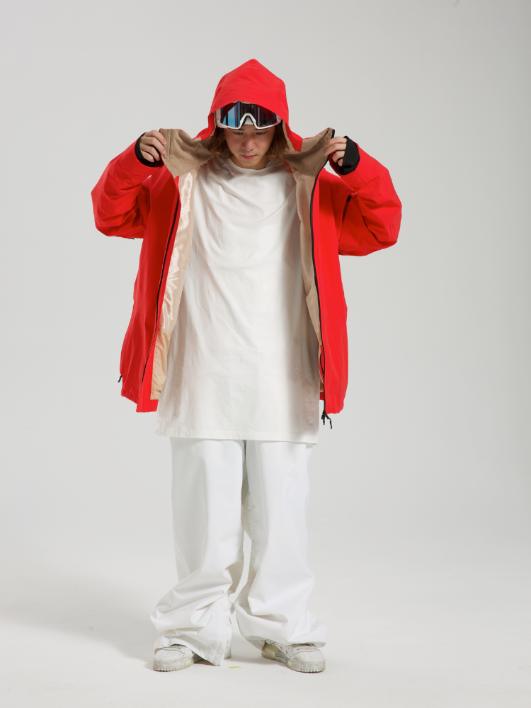 Winter Ticket Freeski Oversized Shell Jacket - Unisex - Snowears- Jackets