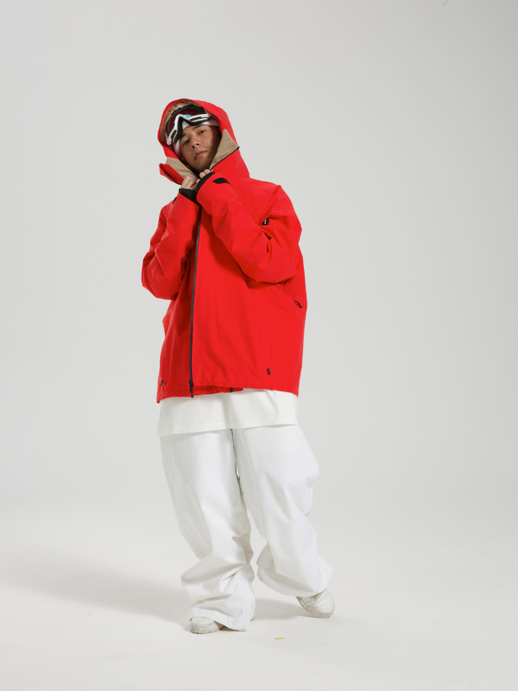 Winter Ticket Freeski Oversized Shell Jacket - Unisex - Snowears- Jackets