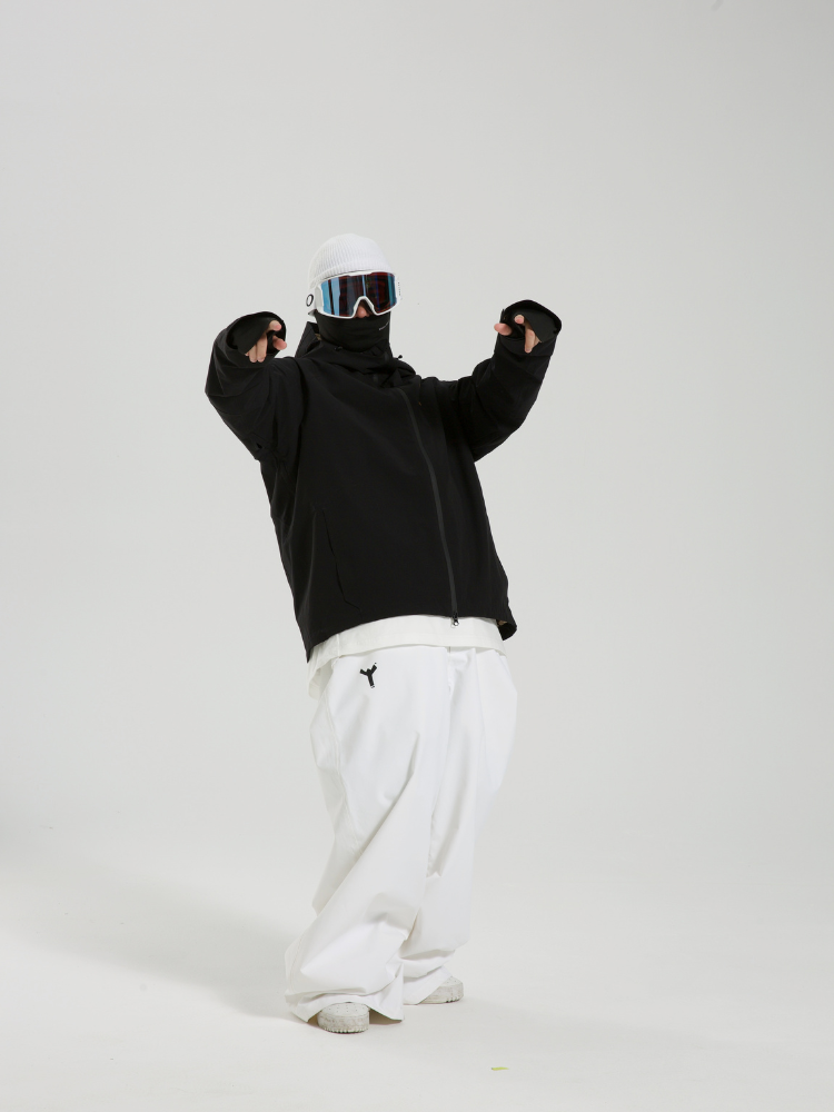Winter Ticket Freeski Oversized Shell Jacket - Unisex - Snowears- Jackets