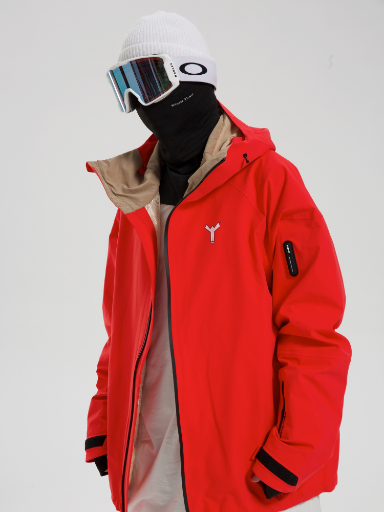 Winter Ticket Freeski Oversized Shell Jacket - Unisex - Snowears- Jackets