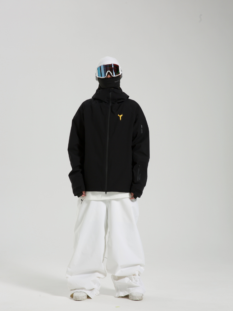 Winter Ticket Freeski Oversized Shell Jacket - Unisex - Snowears- Jackets