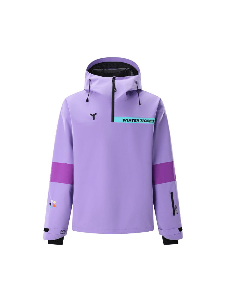 Winter Ticket Violet Ski Jacket | Freestyle Skiing Collection