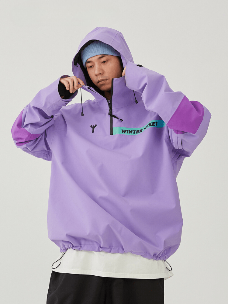 Winter Ticket Oversized Freestyle Ski Jacket [Limited Region] Purple Winter Ticket | Snowears.com