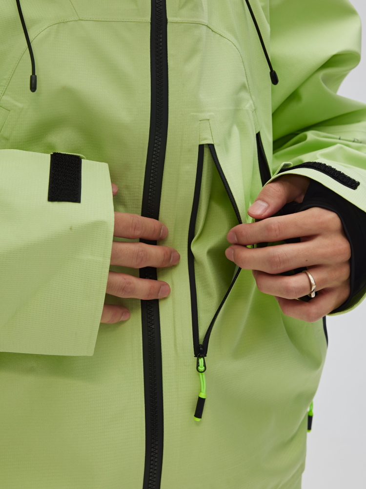 Yetisnow Apple Green Snow Jacket - Men's - Snowears- Jackets