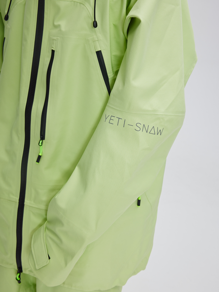 Yetisnow Apple Green Snow Jacket - Men's - Snowears- Jackets