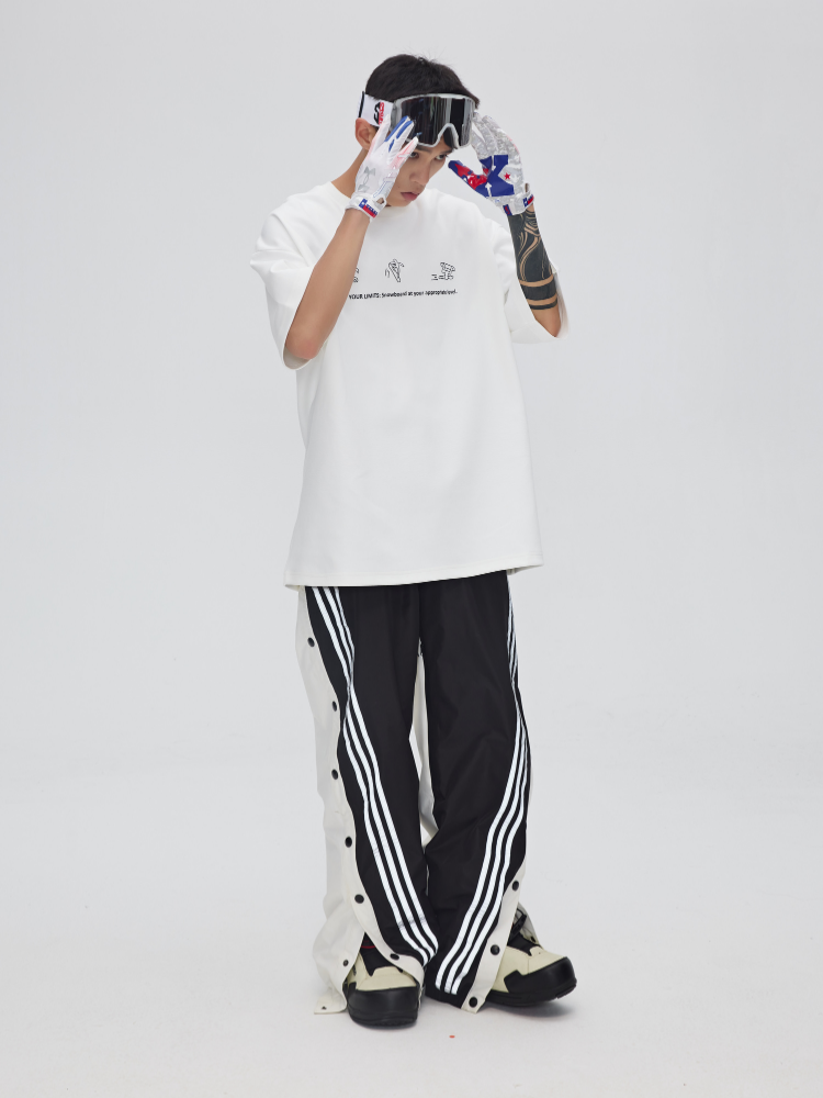 Yetisnow Side Buttoned Slope Slouch Pants - Men's Yetisnow | Snowears.com