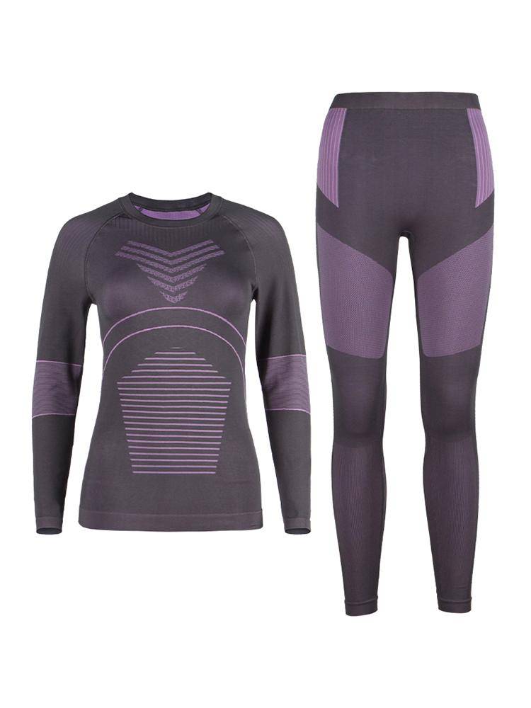 GSOU SNOW Purple Thermal Underwear - Women's Purple Gsou Snow | Snowears.com