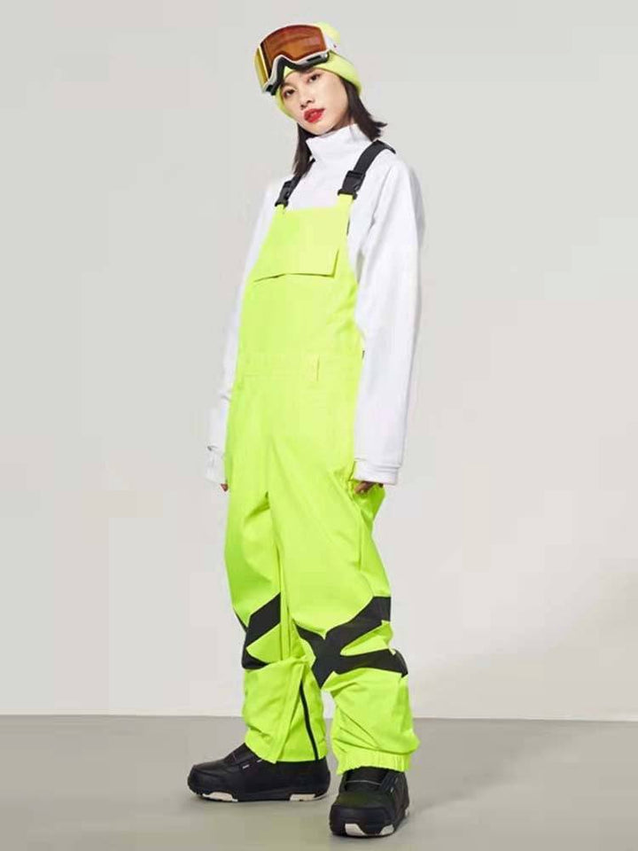 Doorek Superb Neon Glimmer Bibs - Snowears-snowboarding skiing jacket pants accessories