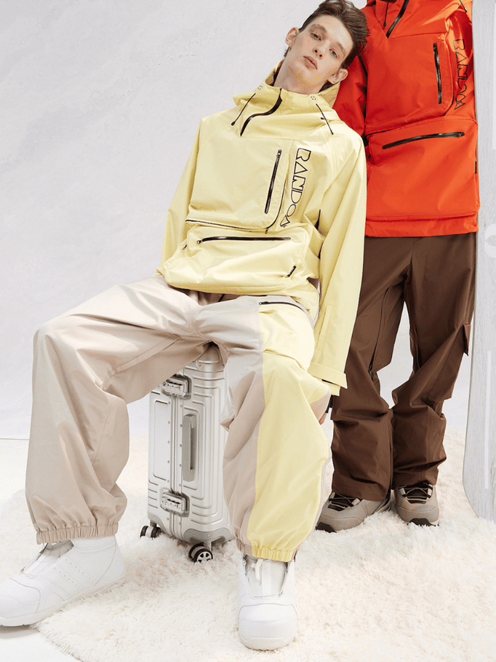 RandomPow Retro Snow Pants - Snowears-snowboarding skiing jacket pants accessories