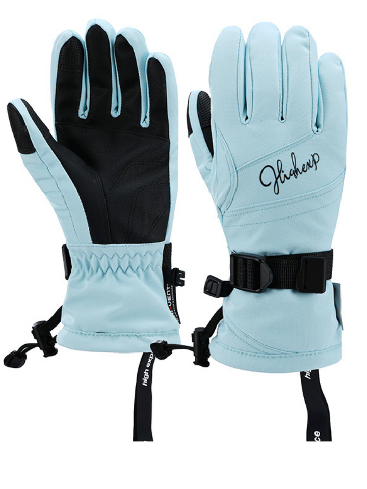 High Experience Five Finger Waterproof Gloves - Snowears-snowboarding skiing jacket pants accessories
