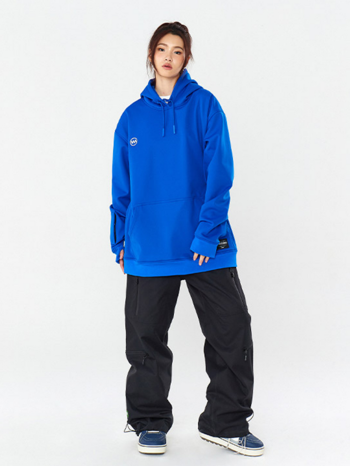 NANDN Waterproof Fleece Hoodie - Snowears-snowboarding skiing jacket pants accessories