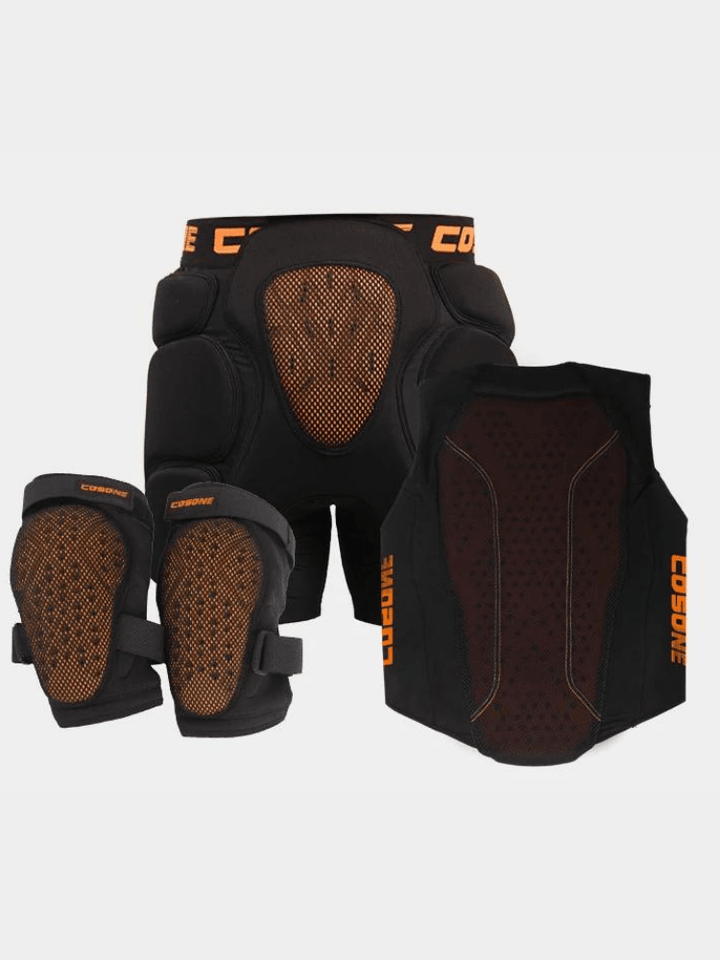 COSONE Unisex Protective Shorts & Knee Pads & Back Protector - Snowears-snowboarding skiing jacket pants accessories