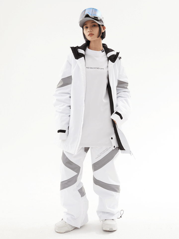 Doorek 3L Adventure Reflective Snow Suit - Snowears-snowboarding skiing jacket pants accessories