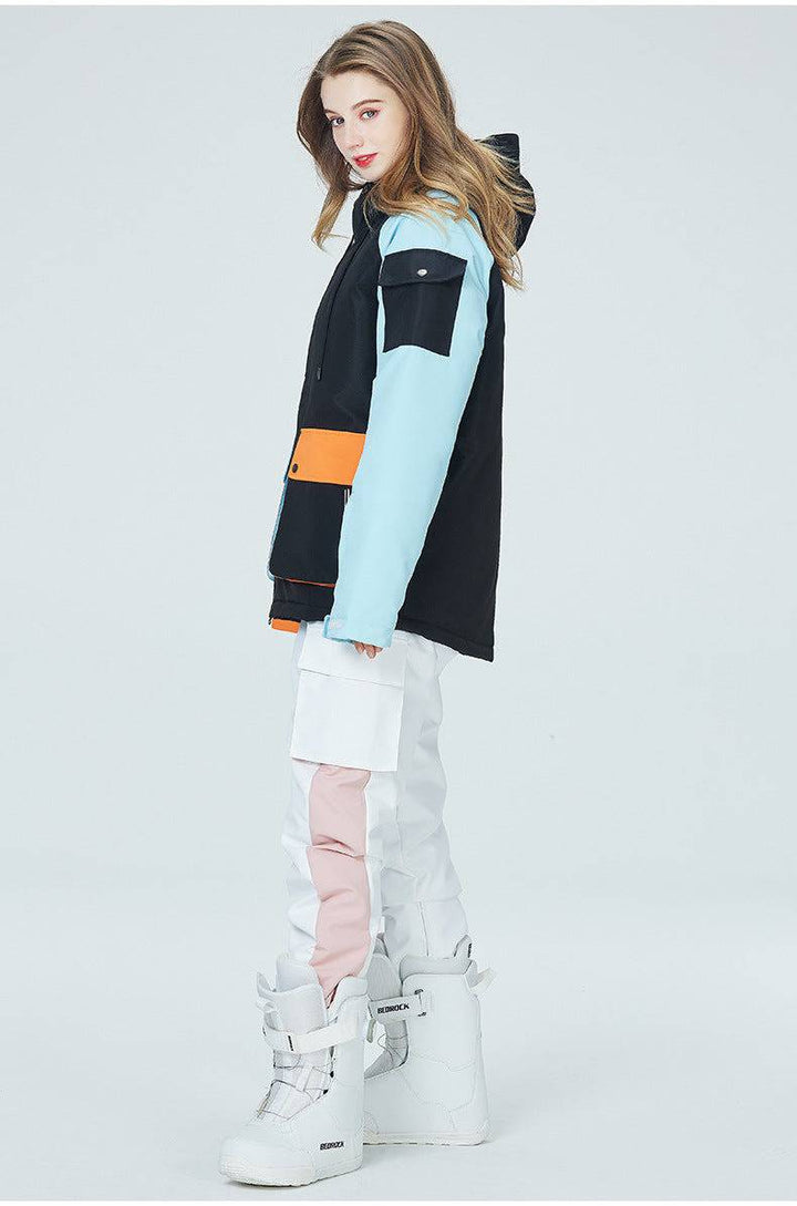 ARCTIC QUEEN Unisex Classic Snow Suit - Black Series - Snowears-snowboarding skiing jacket pants accessories