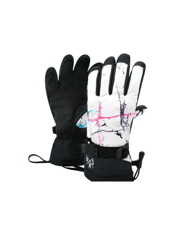 Gsou Snow Camouflage Strip Gloves - Snowears-snowboarding skiing jacket pants accessories
