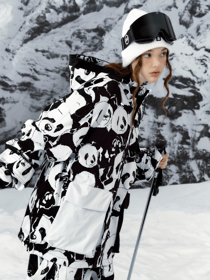 Hellystudio Panda Jacket - Unisex - Snowears- Jackets