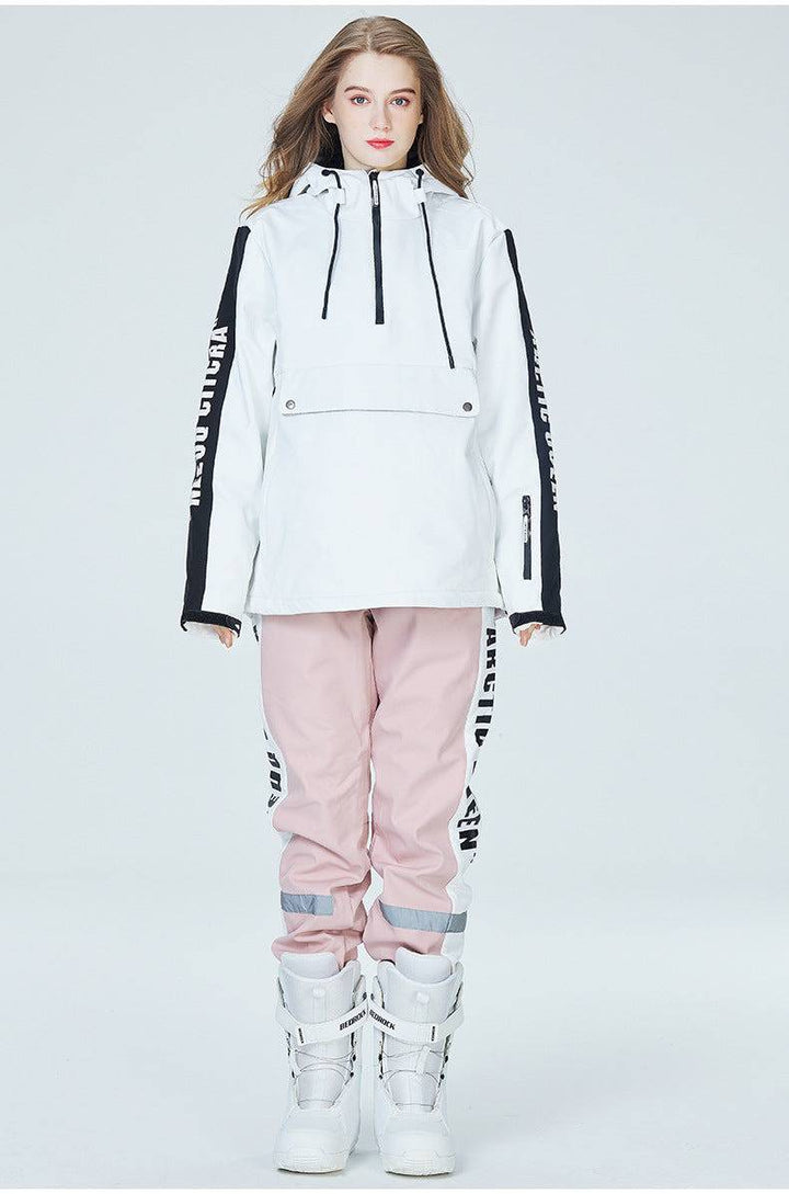 ARCTIC QUEEN Unisex Liners Snow Suit - White Series - Snowears-snowboarding skiing jacket pants accessories