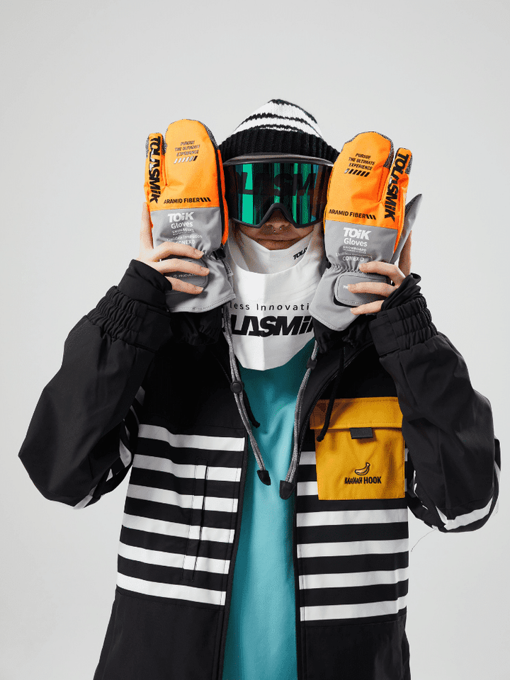 Tolasmik KEVLAR CZone 3-Finger Mittens - Snowears-snowboarding skiing jacket pants accessories