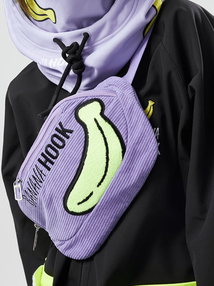 Banana Hook Crossbody Bag - Snowears-snowboarding skiing jacket pants accessories