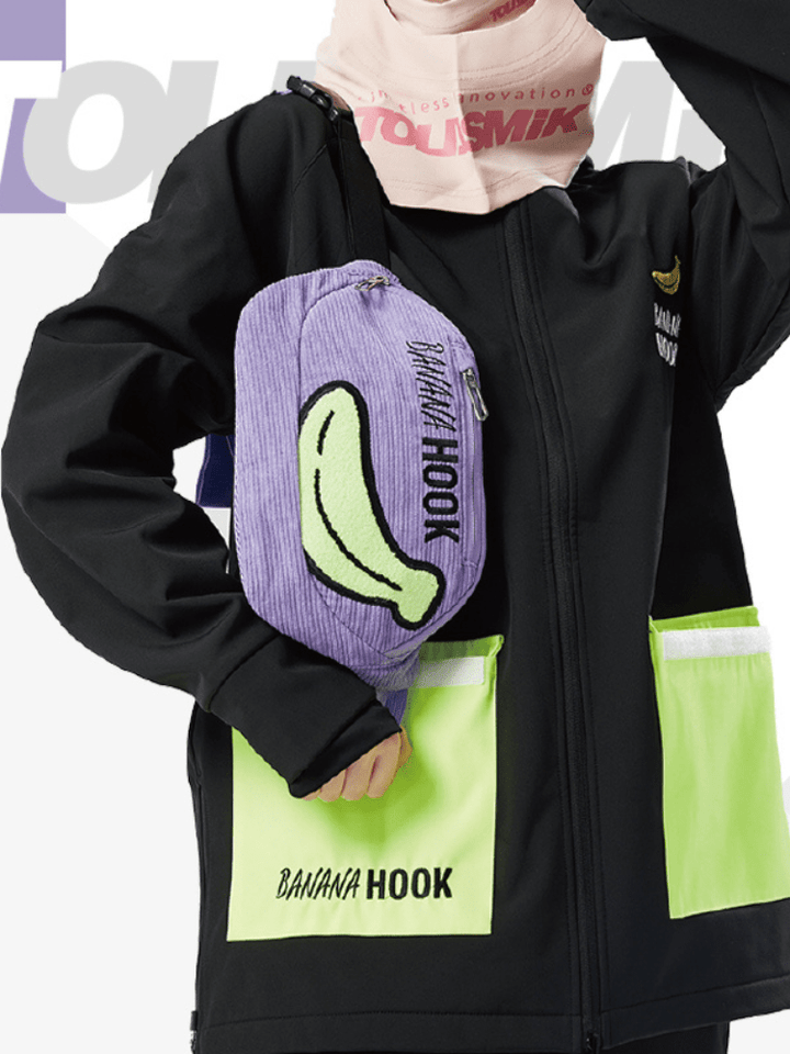 Banana Hook Crossbody Bag - Snowears-snowboarding skiing jacket pants accessories