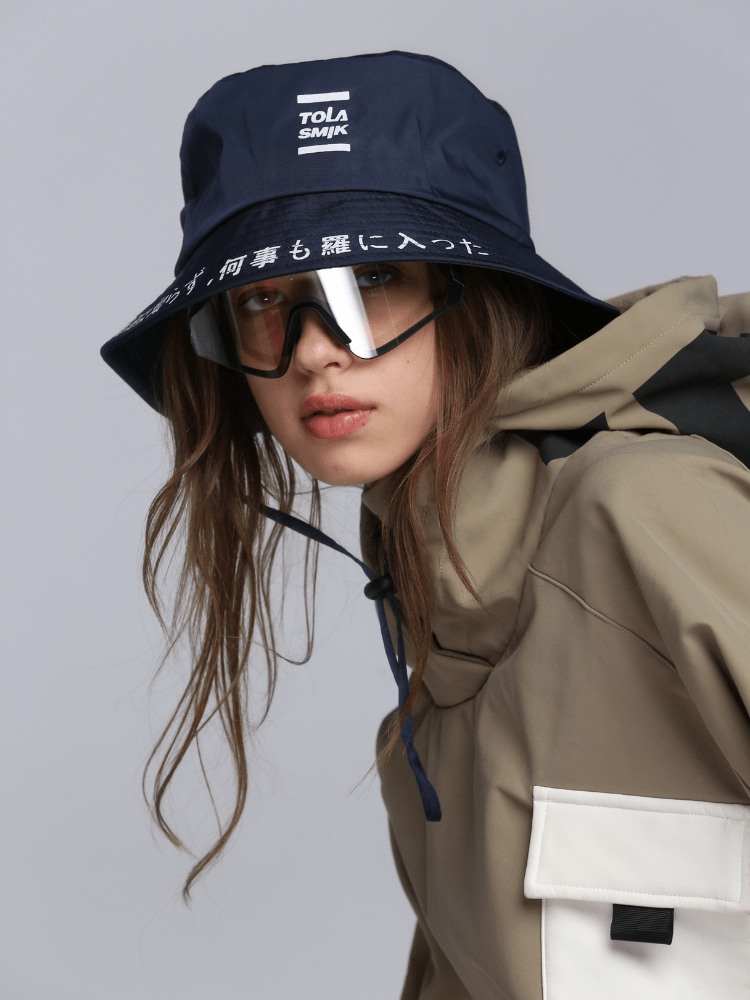 Tolasmik Bucket Helmet Hat - Small Logo - Snowears- Ski & Snowboard Helmets