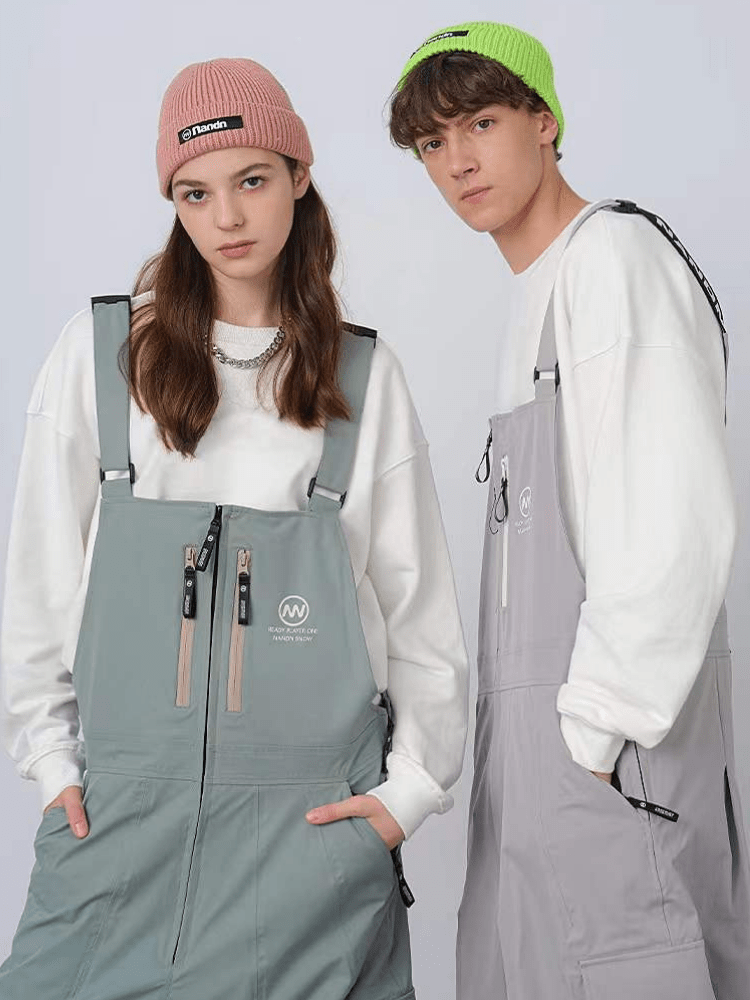 NANDN X DOLL Baggy Bibs - Men's - Snowears- bib pants