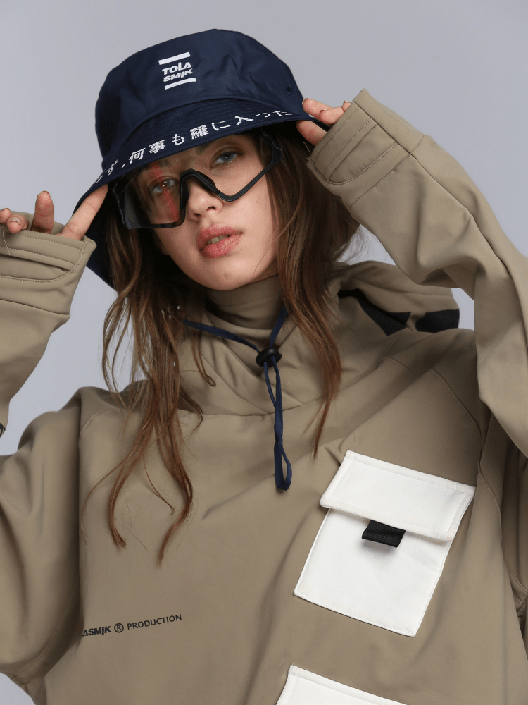 Tolasmik Bucket Helmet Hat - Small Logo - Snowears- Ski & Snowboard Helmets