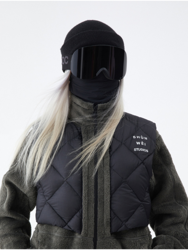 SHUNWEI Modualize Down Vest - Snowears-snowboarding skiing jacket pants accessories