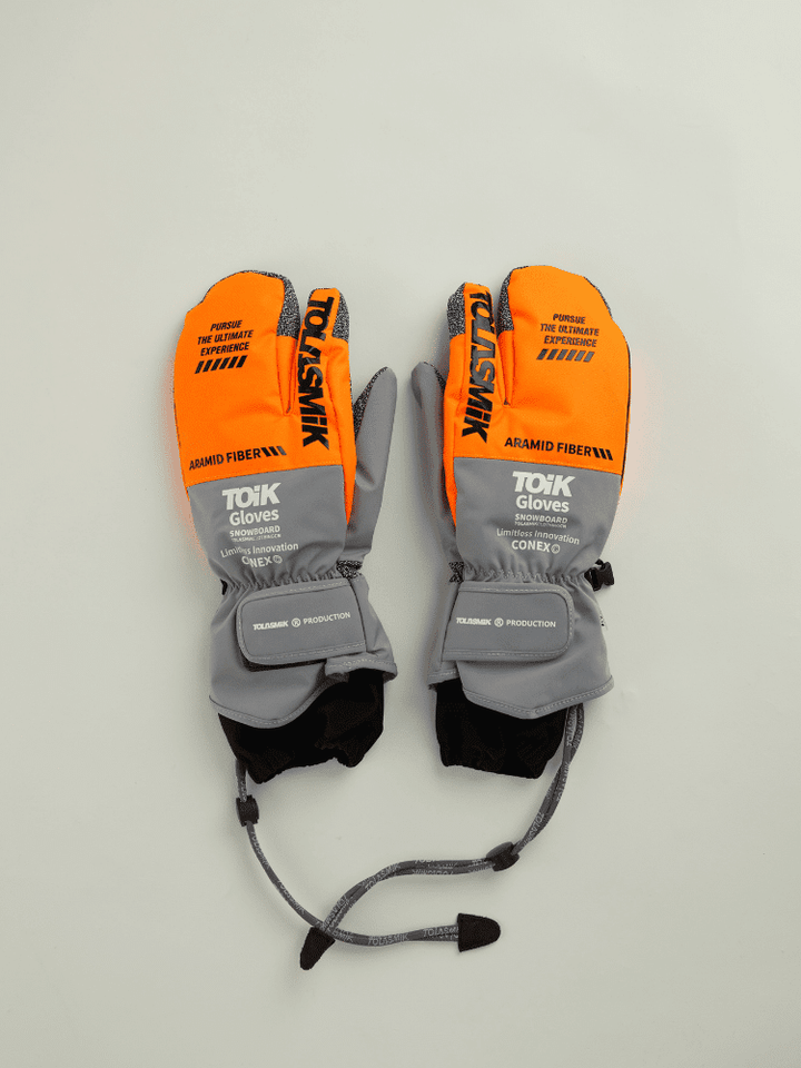 Tolasmik KEVLAR CZone 3-Finger Mittens - Snowears-snowboarding skiing jacket pants accessories