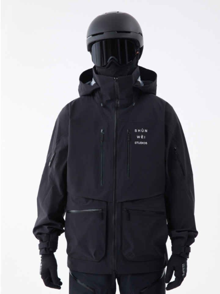 SHUNWEI Snow Rebel 3L Jacket - Snowears-snowboarding skiing jacket pants accessories