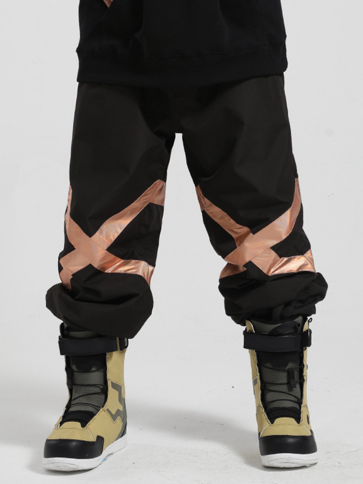 Gsou Snow Elastic X Reflective Pants - Snowears-snowboarding skiing jacket pants accessories