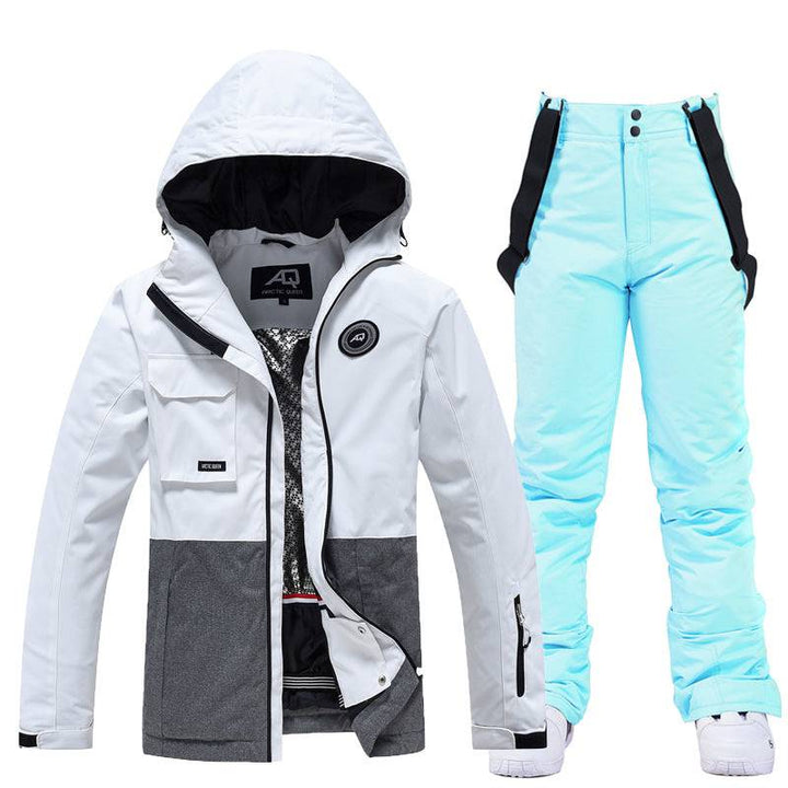 ARCTIC QUEEN Unisex Hiker Snow Suit - Grey Series - Snowears-snowboarding skiing jacket pants accessories