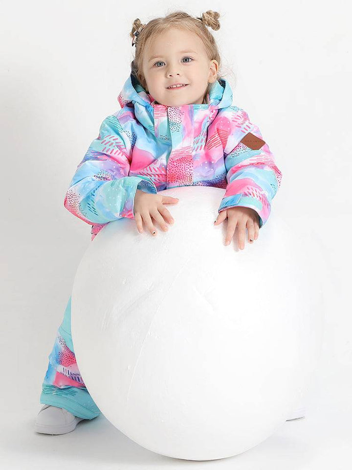 Gsou Snow Kids Cutie Ski One Piece - Snowears-snowboarding skiing jacket pants accessories
