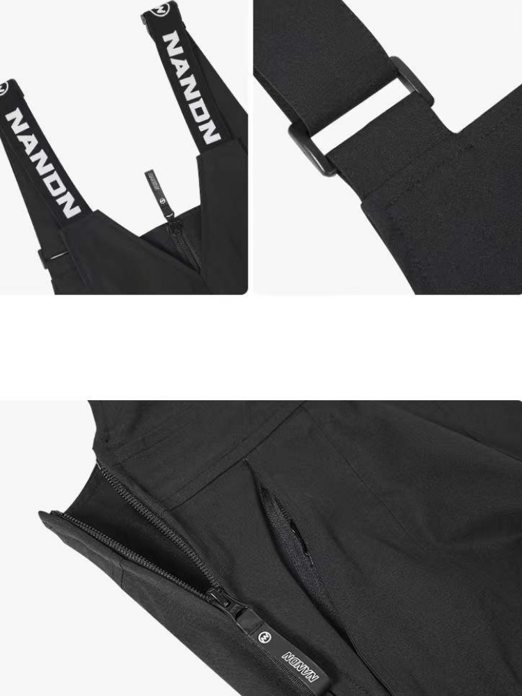 NANDN X DOLL Baggy Bibs - Men's - Snowears- bib pants