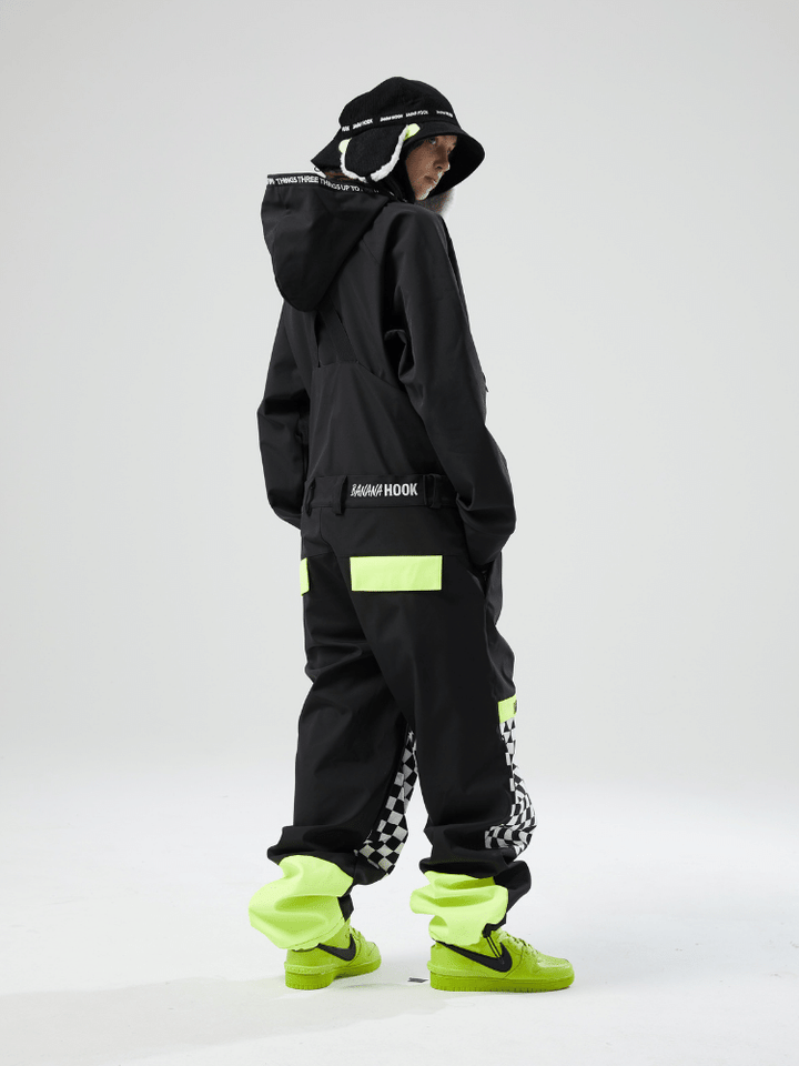 Tolasmik X Banana Hook 23 Premium Chess Bib Pants - Snowears-snowboarding skiing jacket pants accessories