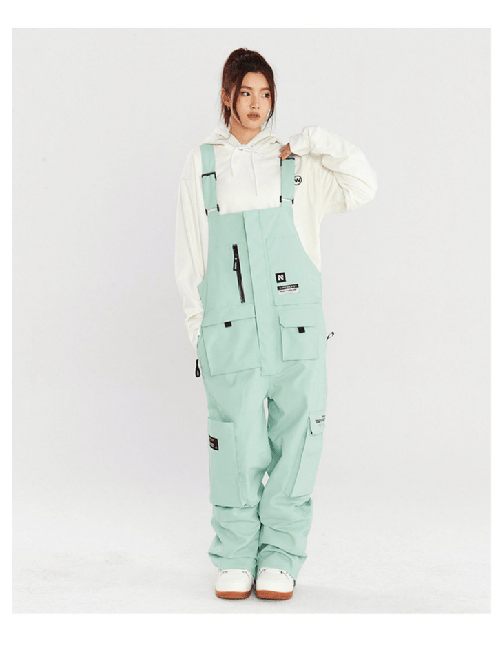 NANDN Snow Pile Bibs - Snowears-snowboarding skiing jacket pants accessories