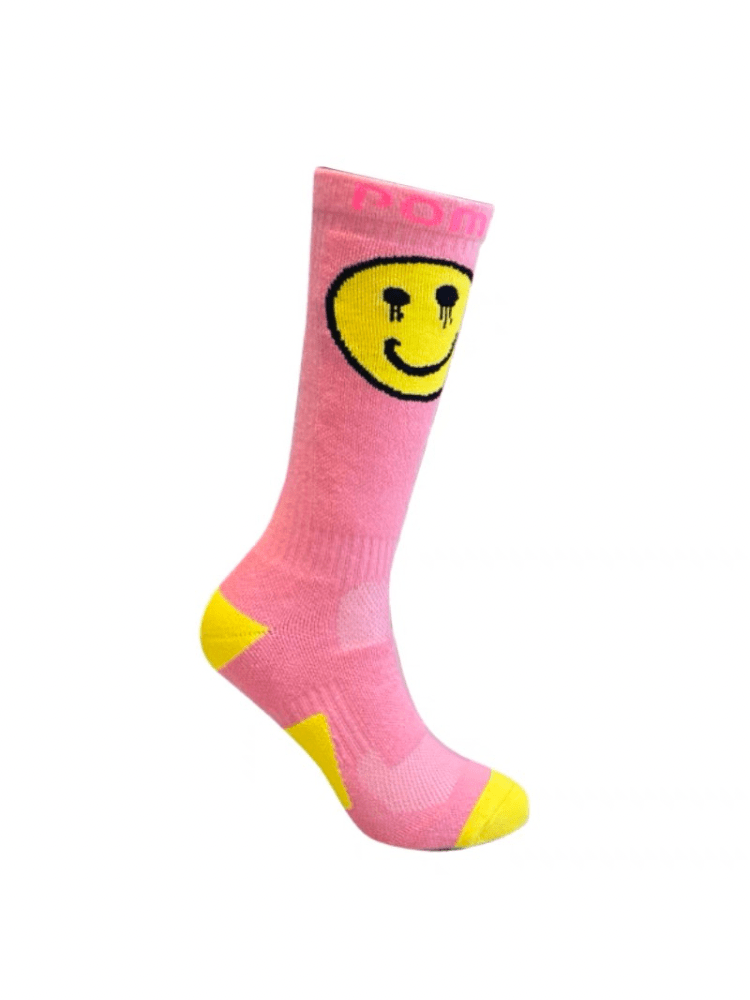 POMT Cartoon Snow Socks Pink POMT | Snowears.com