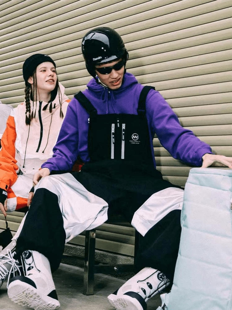 NANDN X DOLL Baggy Bibs - Men's - Snowears- bib pants