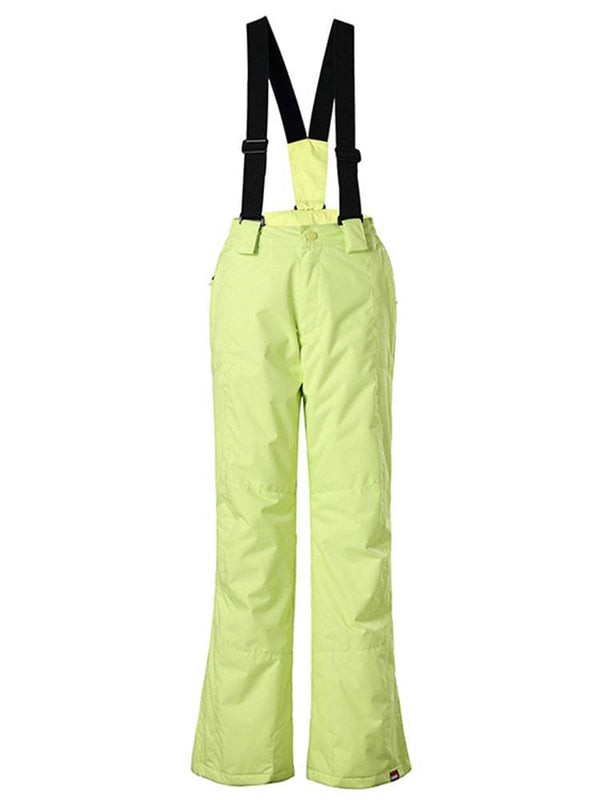 Gsou Snow Kids Yellow Utility Bib Pants - Snowears-snowboarding skiing jacket pants accessories
