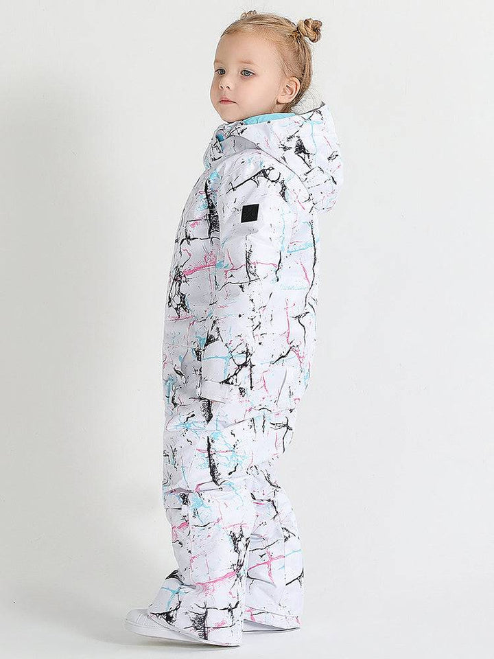 Gsou Snow Lines Kids One Piece - Snowears-snowboarding skiing jacket pants accessories